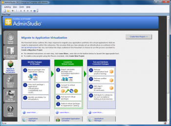 AdminStudio 2015がリリースされました のスクリーン ショット