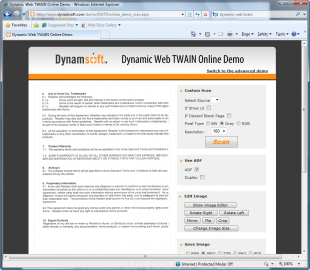 Dynamic Web TWAINバージョン11がリリースされました のスクリーン ショット