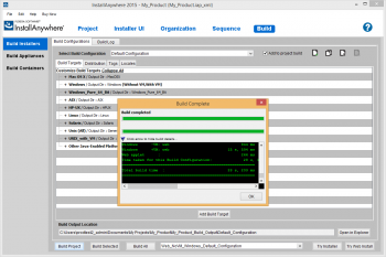 InstallAnywhere Professional 2015がリリースされました のスクリーン ショット