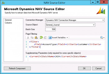 SSIS Integration Toolkit for Microsoft Dynamics NAVがリリースされました スクリーンショット